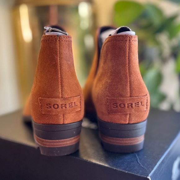 SOREL Lolla II CUT OUT BOOTIE in Iced Tea , Size 6.5 - Picture 4 of 9